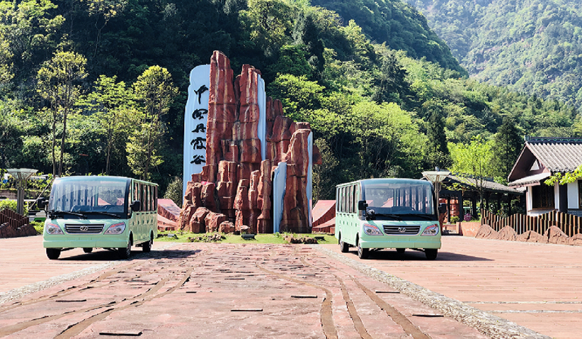 忠輝23座景區觀光車